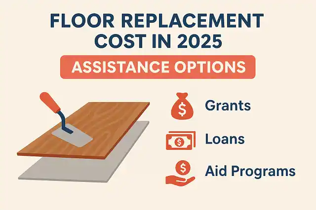 Floor Replacement Cost in 2025- Grants, Loans and Assistance 3 Floor Replacement Grants and Financial Assistance