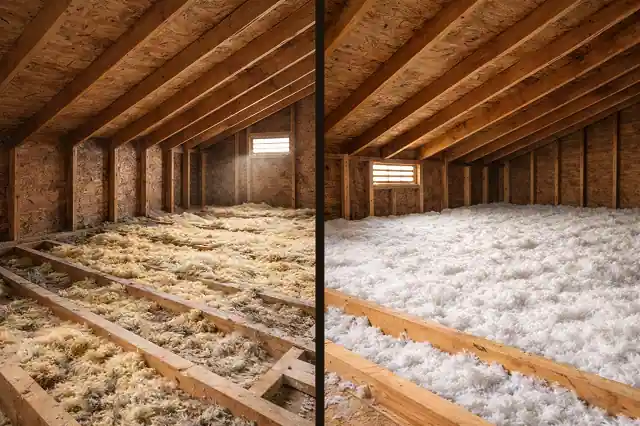 Free Attic Insulation Installation Grants For Low Income Homeowners 2 Attic insulation upgrade comparison