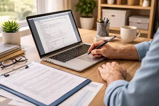 Complete Guide to Nonprofit Window Replacement Grants 2026 5 Homeowner applying for nonprofit window replacement assistance program online