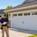 Garage door replacement and home repair assistance