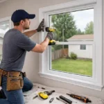 installing energy-efficient window for mobile homes