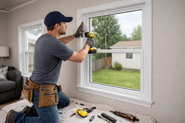 installing energy-efficient window for mobile homes