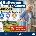 Rural bathroom modification grants for seniors for safer aging in place